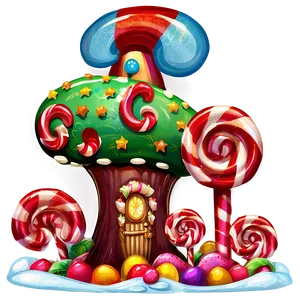 Candy Land Peppermint Forest PNG 06202024