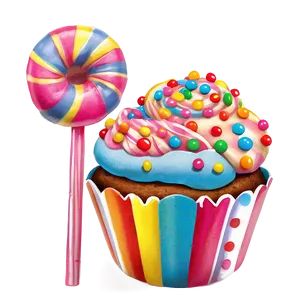 Candy Land Sweet Treats Collection Png 06202024 PNG image