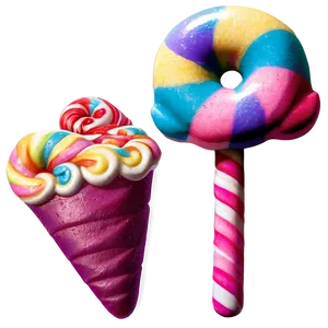 Candy Land Sweet Treats Collection PNG Ehp PNG