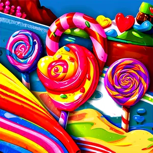 Candy Land Sweetheart Valley Png Phc74 PNG image