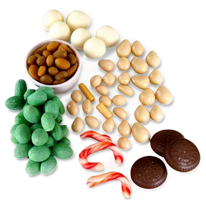 Candy Making Ingredients PNG Kqn15