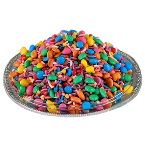 Candy Sprinkles And Toppings PNG Whr39