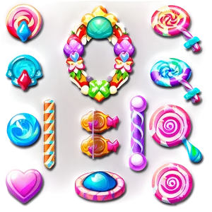 Candyland Candy Jewel Kingdom PNG Lix PNG