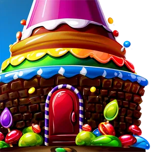 Candyland Confectionery Castle PNG 25 PNG