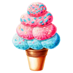 Candyland Cotton Candy Trees PNG 06202024