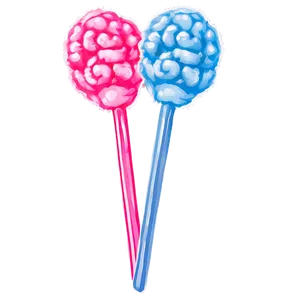 Candyland Cotton Candy Trees Png 11 PNG image