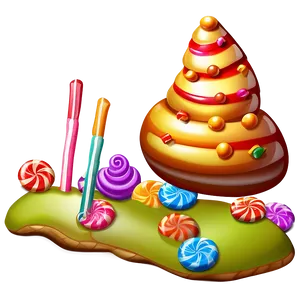Candyland Dreamland Scene PNG 17 PNG