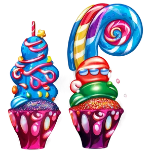 Candyland Glittering Gala PNG Not60 PNG