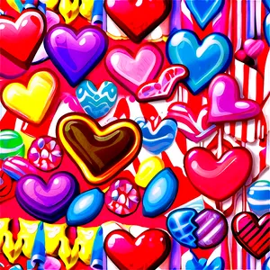 Candyland Happy Hearts Haven PNG 24 PNG