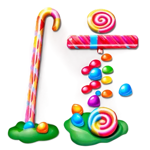 Candyland Sweet Adventure PNG 70