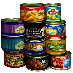 Canned Food Sampler Packs PNG 59 PNG