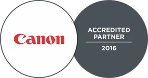Canon Accredited Partner Logo2016 PNG image