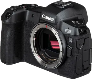 Canon E O S R Mirrorless Camera Body PNG image