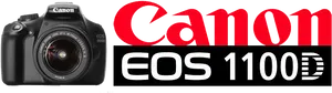 Canon E O S1100 D Cameraand Logo PNG image
