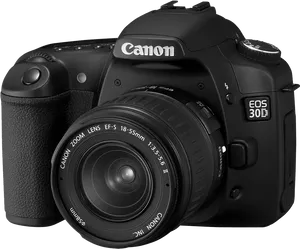 Canon E O S30 D D S L R Camera PNG image