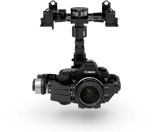 Canon E O S5 D Camera Gimbal Setup PNG image