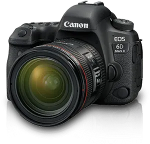 Canon E O S6 D Mark I I D S L R Camera PNG image