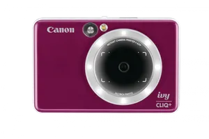 Canon I V Y C L I Q Plus Instant Camera Printer Burgundy PNG image