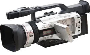 Canon Professional Camcorder Fluorite Lens PNG
