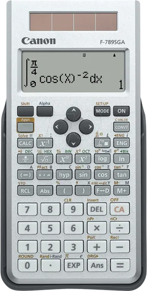 Canon Scientific Calculator F789 S G A PNG image