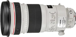 Canon Telephoto Lens Professional Photography Equipment PNG image