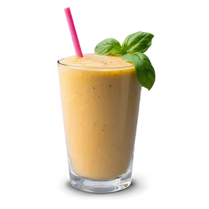 Cantaloupe Basil Smoothie Png 8 PNG image