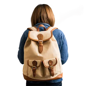 Canvas Bookbag Png 06212024 PNG image