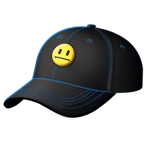 Cap Emoji Outline PNG 91