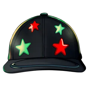 Cap Emoji With Stars PNG 90 PNG