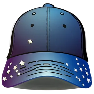 Cap Emoji With Stars PNG Tpd PNG
