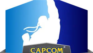 Capcom Logo Exhibition Stand PNG image