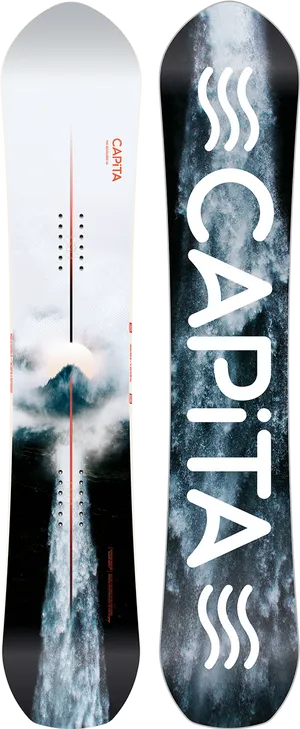 Capita Snowboard Design PNG image