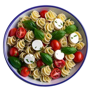Caprese Pasta Salad PNG Wtu7