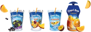 Capri Sun Flavors Collection PNG