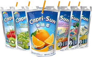 Capri Sun Variety Pack Display PNG