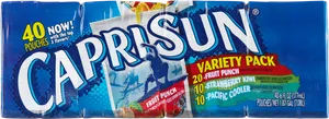 Capri Sun Variety Pack40 Pouches PNG image