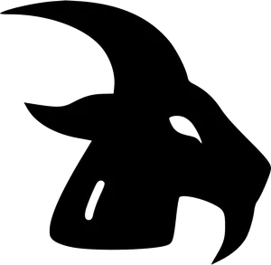 Capricorn Zodiac Symbol Silhouette