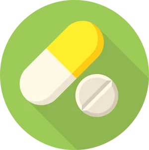Capsuleand Tablet Icon PNG image