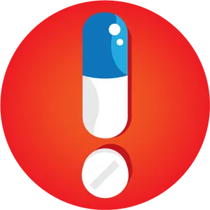 Capsuleand Tablet Medication Illustration PNG image