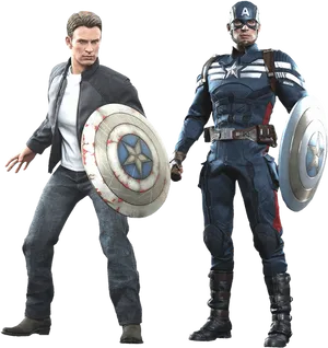 Captain America Evolution PNG image