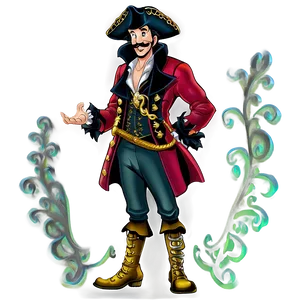 Captain Hook Peter Pan Png 06282024 PNG image