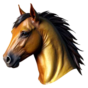 Captivating Horse Head Concept PNG Rwq PNG