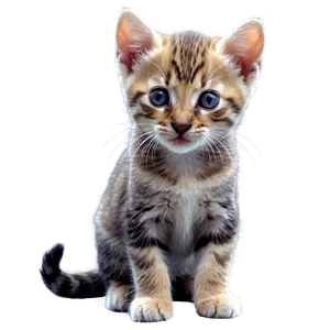 Captivating Kitten PNG 05232024