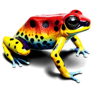 Captivating Poison Dart Frog PNG Uoq