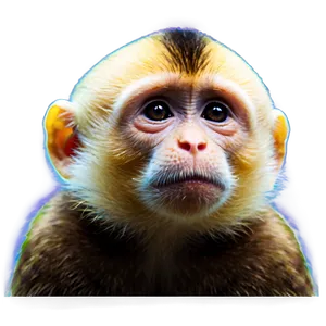 Capuchin Monkey Face Png Cxs96 PNG image