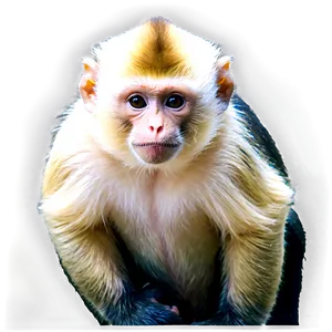 Capuchin Monkey In Forest Png 62 PNG image