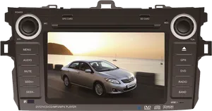 Car D V D Playerwith Screen PNG image