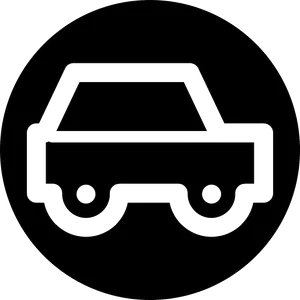 Car Icon Simple Design PNG image