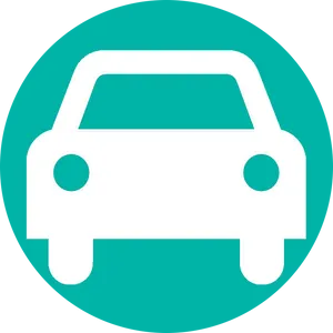 Car Icon Simple Design PNG image