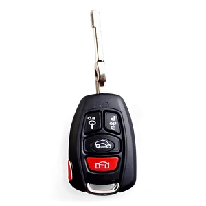 Car Key With Alarm Button Png 06122024 PNG image